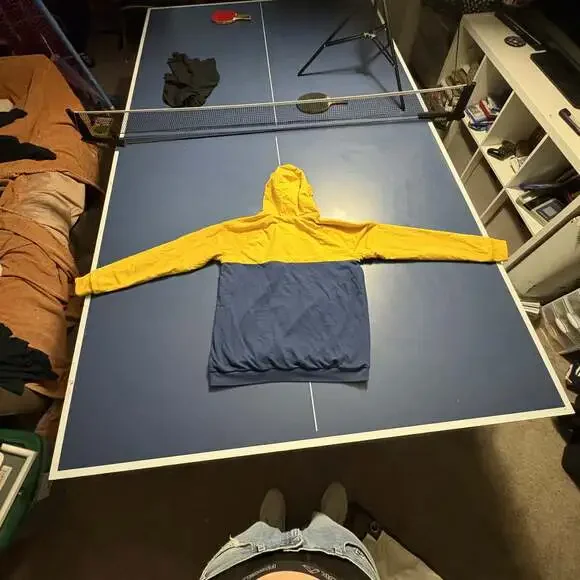 Baseballism x Savannah Bananas Double Play Reversible Raglan Pullover Hoodie - Picture 4 of 4